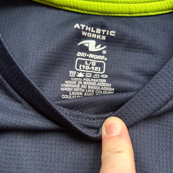 2/$20❤️- SHIRTS | Kids youth shirts Athletic works set of 2 size large (10-12) - Picture 3 of 5
